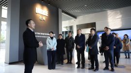 永利集团集团金海丰先生做外商企业做解说决